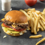Smashburger: Double Cheeseburger with Chiles and Mushrooms…Any Takers?